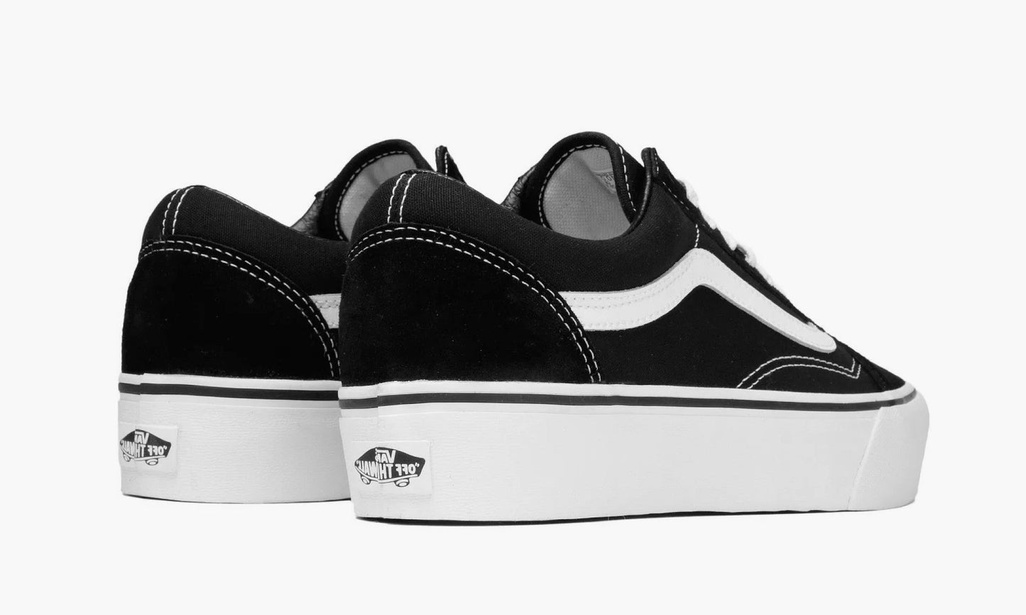 Vans Old Skool Platform "Black White" - VN0A3B3UY28 | Grailshop
