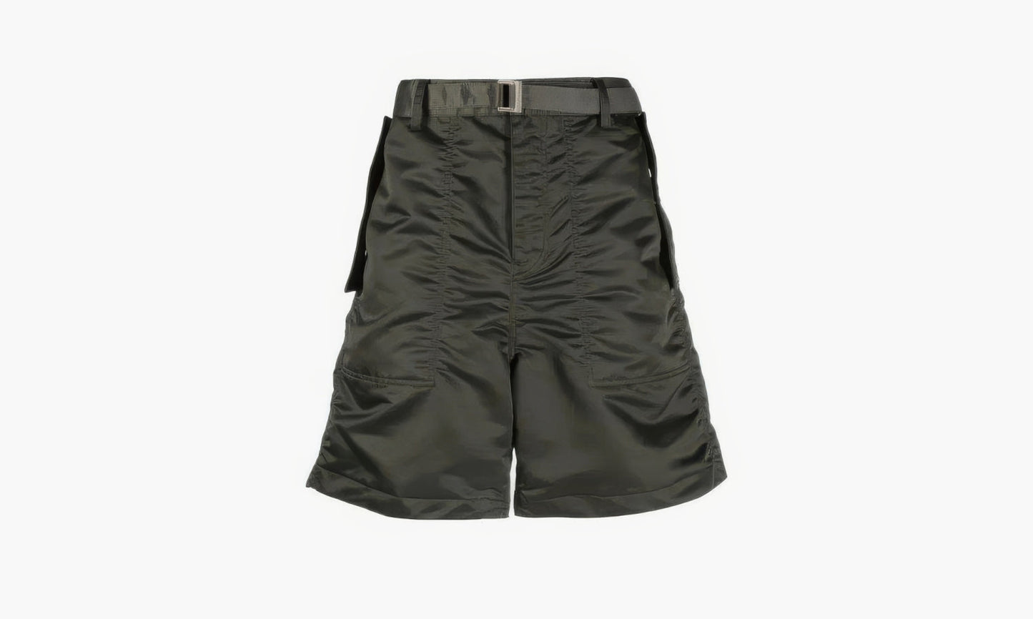 Sacai X Carhartt Shorts "Dark Green" - 23-02994M-531 | Grailshop