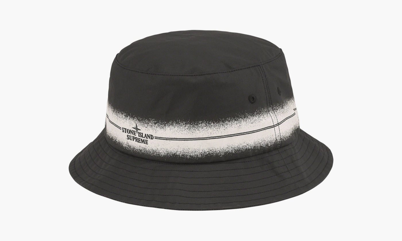 Stone Island X Supreme Stripe Crusher "Black" - SUP-SS22-773 B | Grailshop