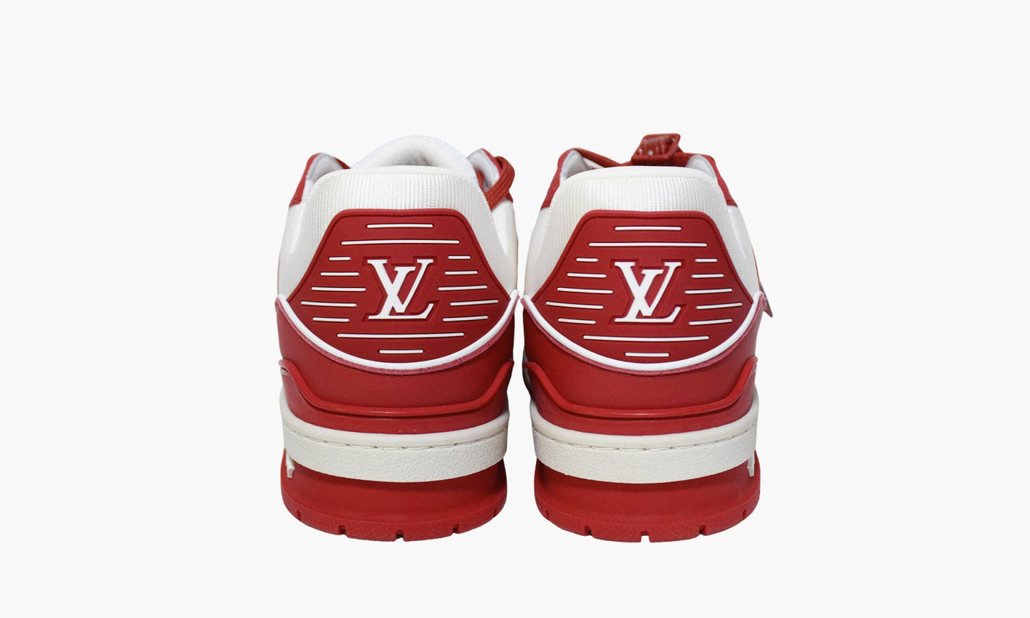 Louis Vuitton Trainer "Red White" - 1A8PK6 | Grailshop