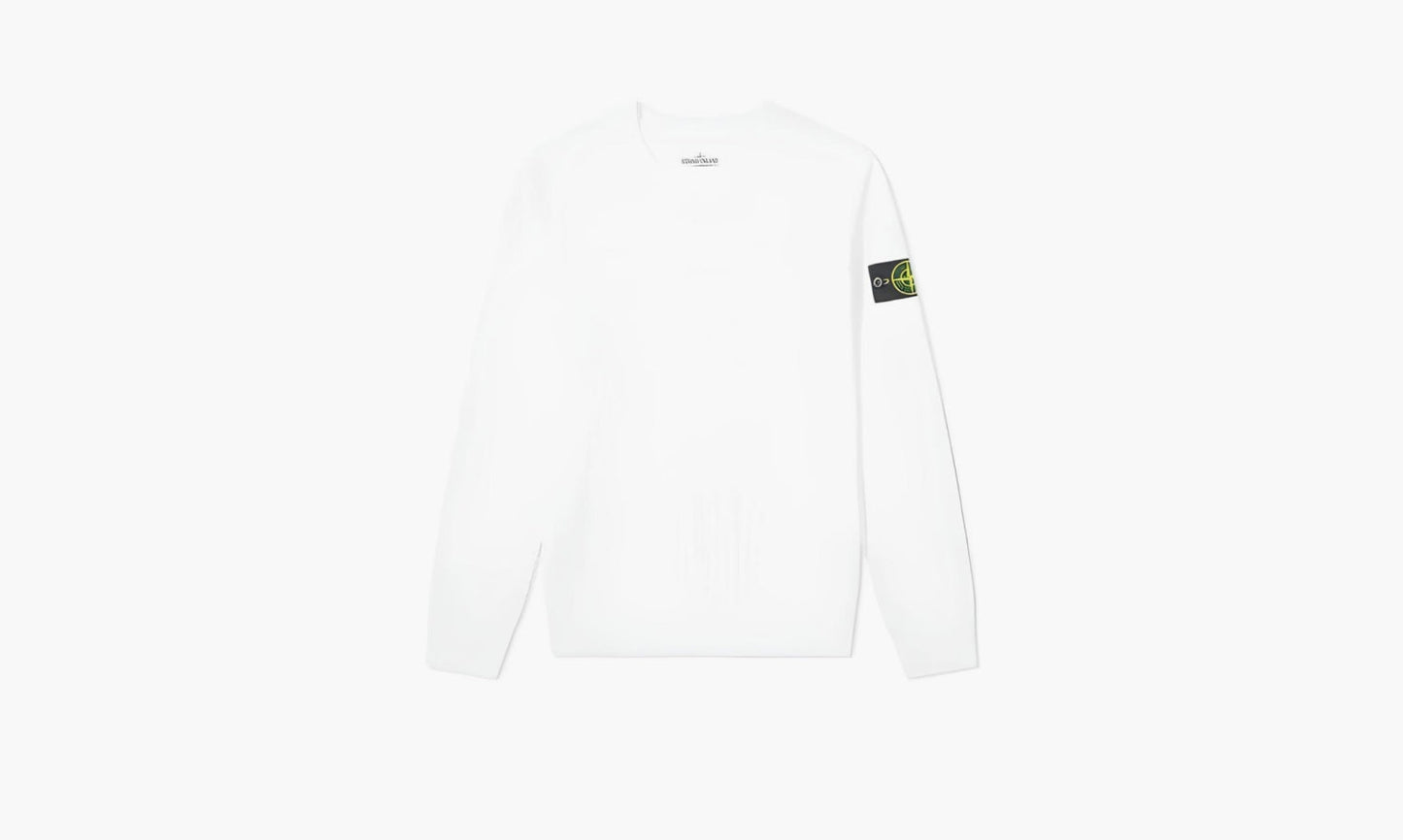 Stone Island Garment Dyed Crew Neck Sweat "White" - 721563051-V0001 | Grailshop