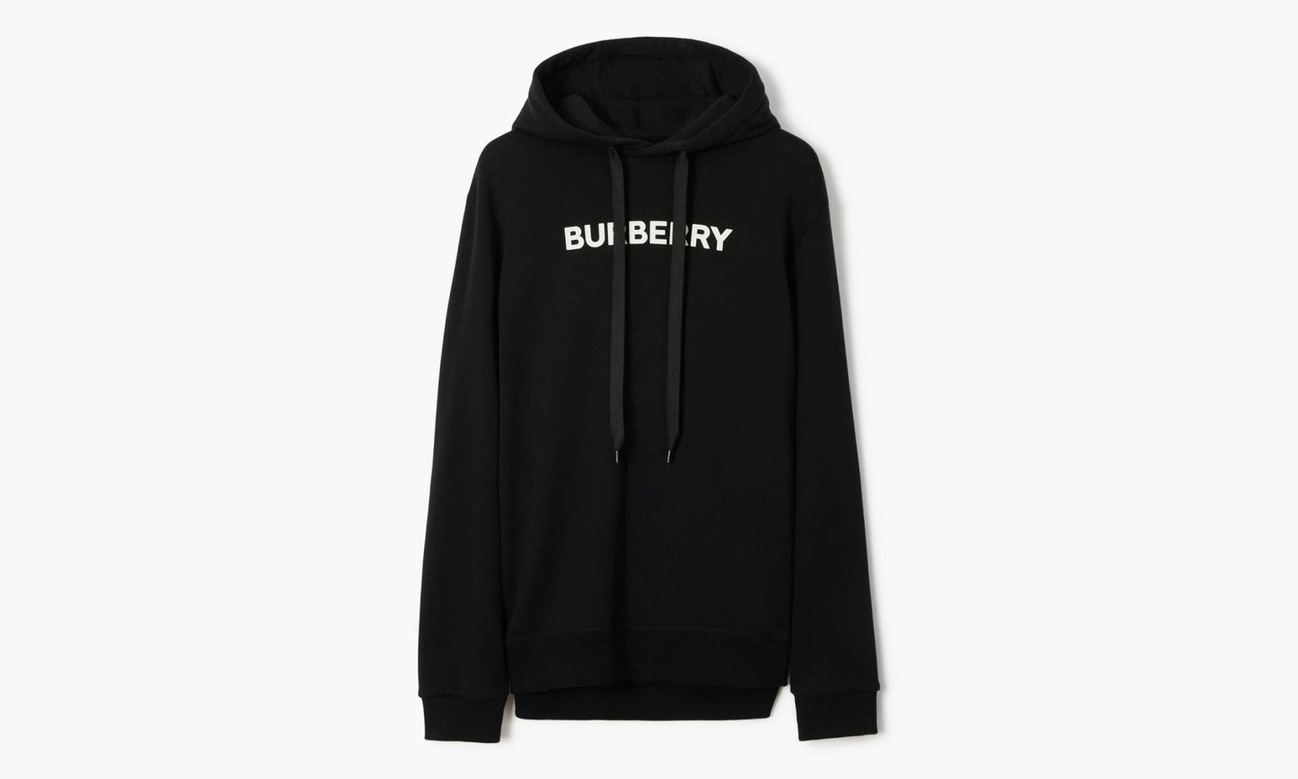 Burberry Logo Print Cotton Hoodie «Black» - 80553181 | Grailshop