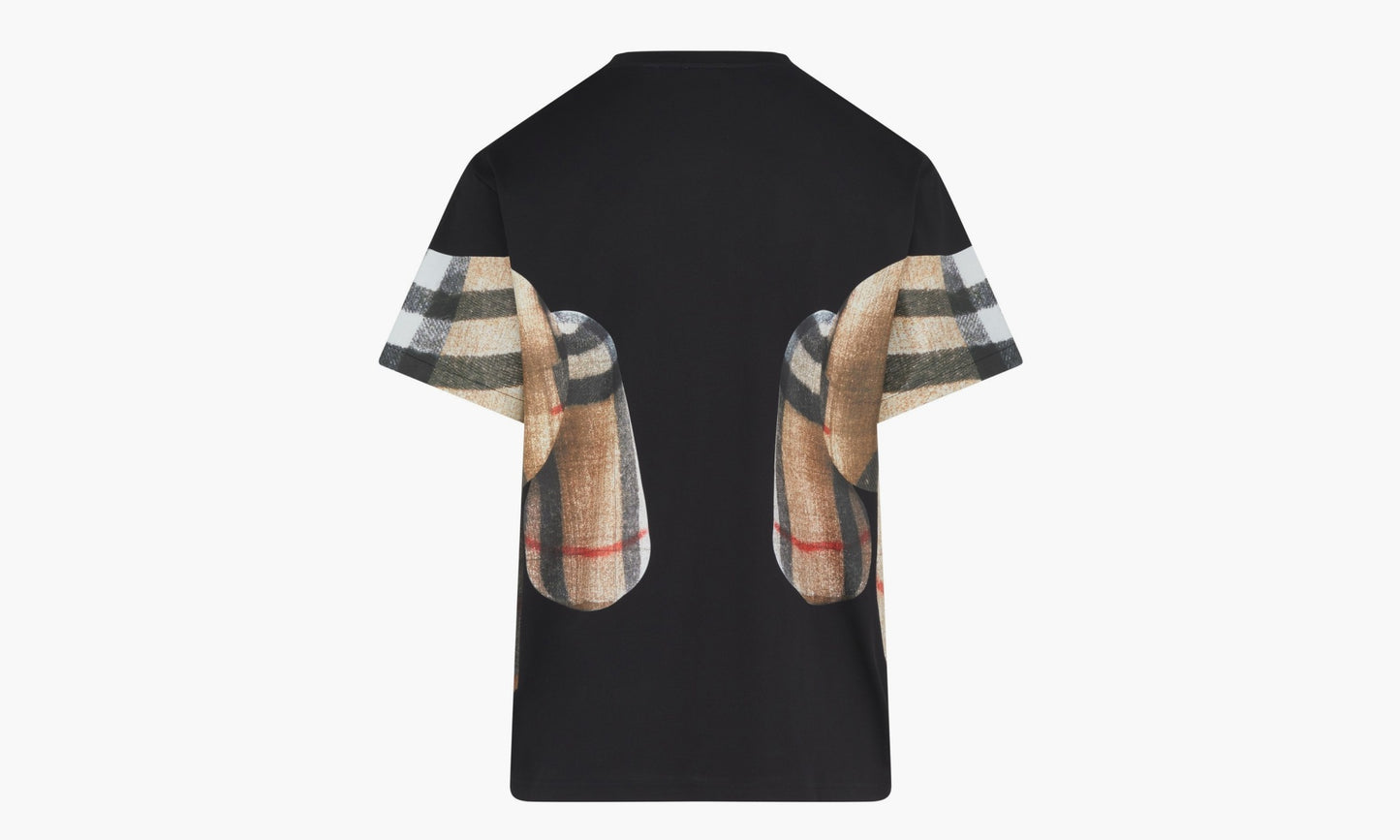 Burberry Thomas Bear Print Cotton Oversized T-shirt «Black» - 80495681 | Grailshop