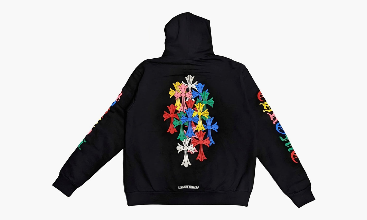 Chrome Hearts Multi Color Cross Cemetery Hoodie «Black» - CH-200 | Grailshop