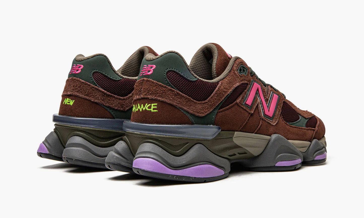 New Balance 9060 «Rich Oak / Burgundy» - U9060BUR | Grailshop