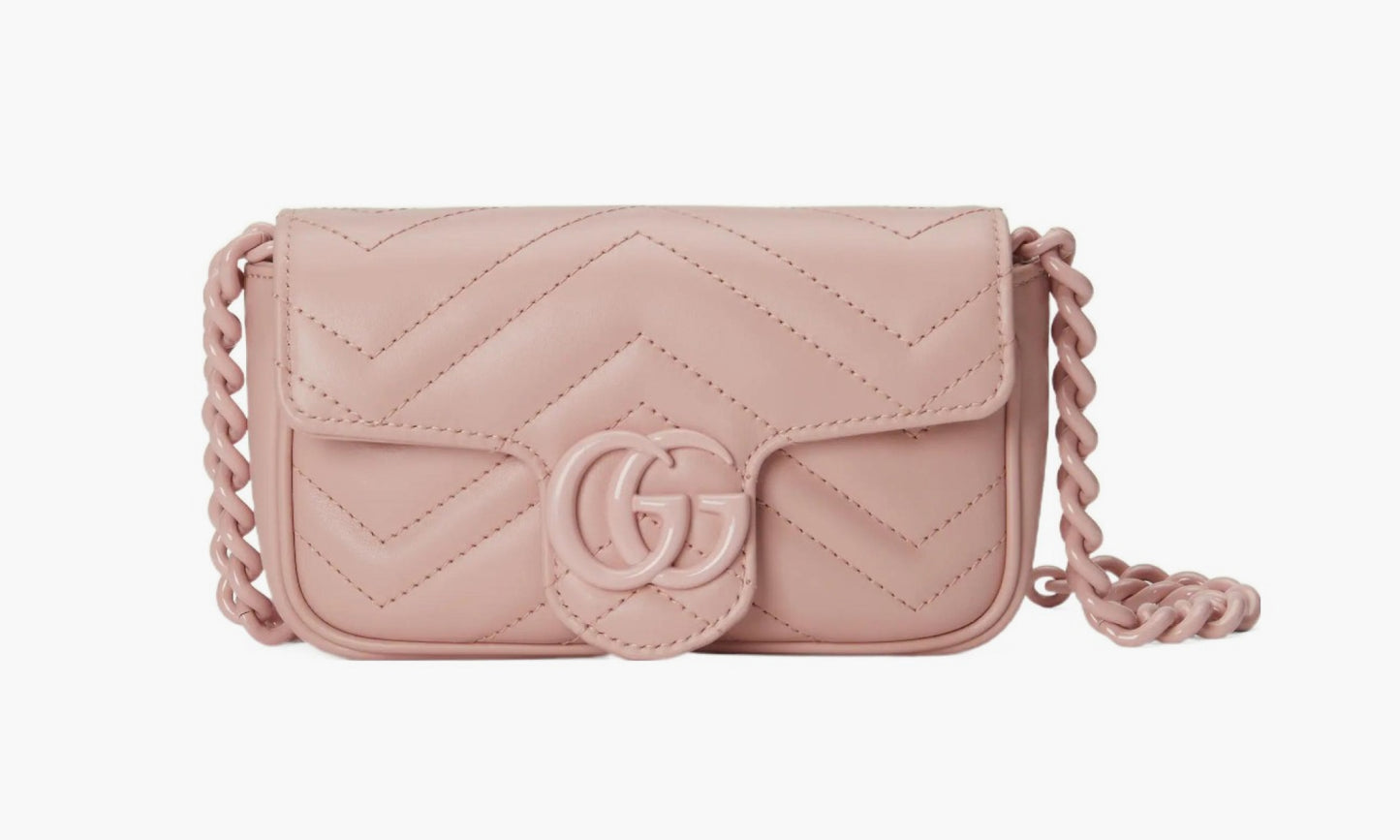 Gucci GG Marmont Belt Bag «Light Pink» - 699757 UM8KV 1000 | Grailshop