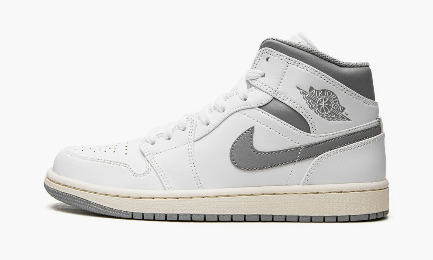 Nike Air Jordan 1 Mid «Neutral Grey» - 554724 135 | Grailshop