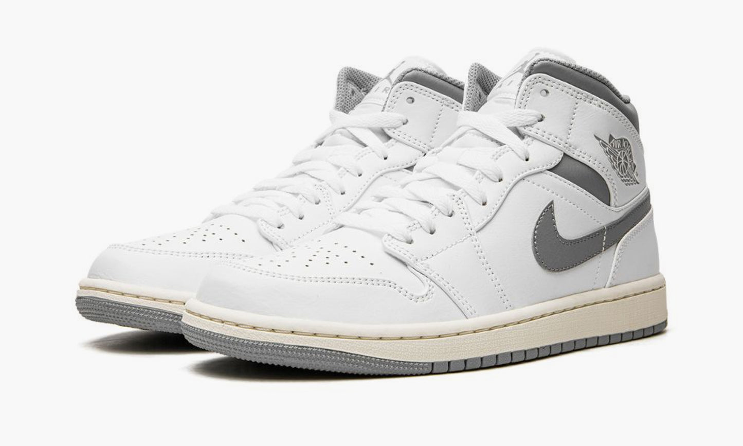 Nike Air Jordan 1 Mid «Neutral Grey» - 554724 135 | Grailshop