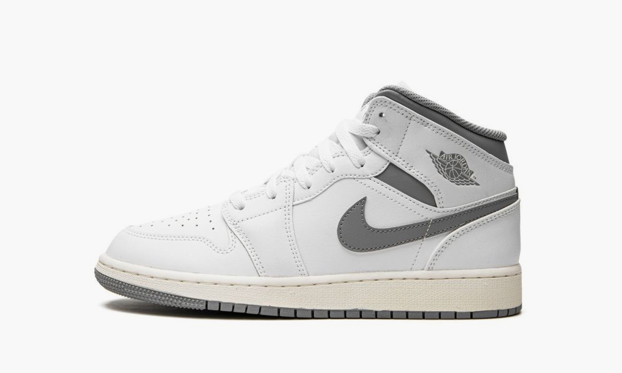 Jordan 1 Mid GS Neutral Grey