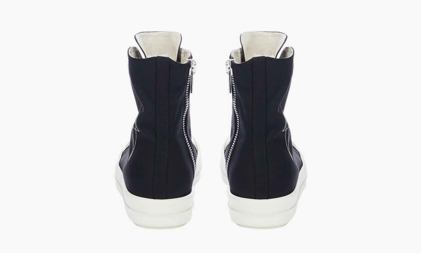 Rick Owens DRKSHDW High-Top Zipped Sneakers “Black” - DU20F1800TWP-91 | Grailshop