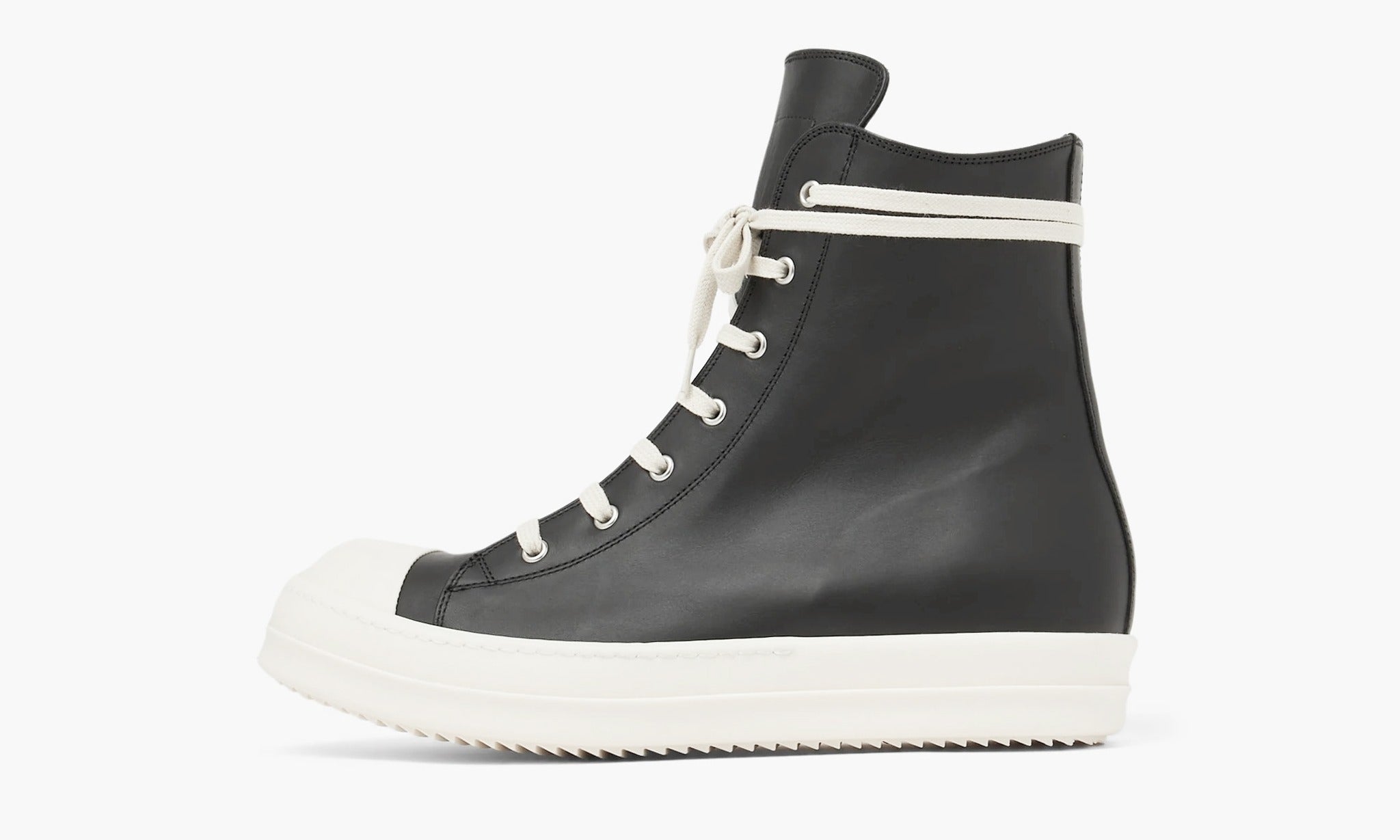 Black leather hot sale high tops