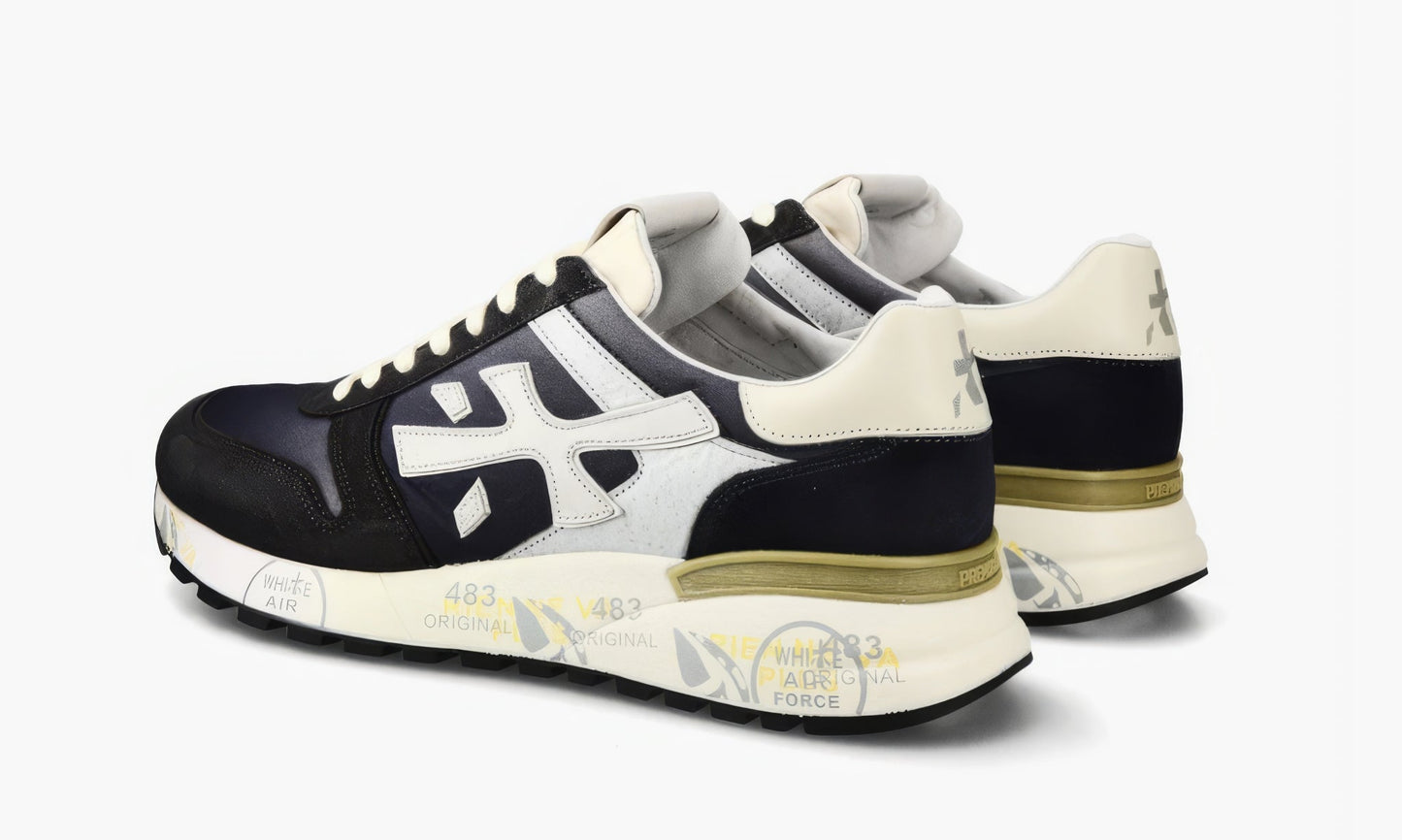 Premiata Mick "Black White" - MICK6618 | Grailshop