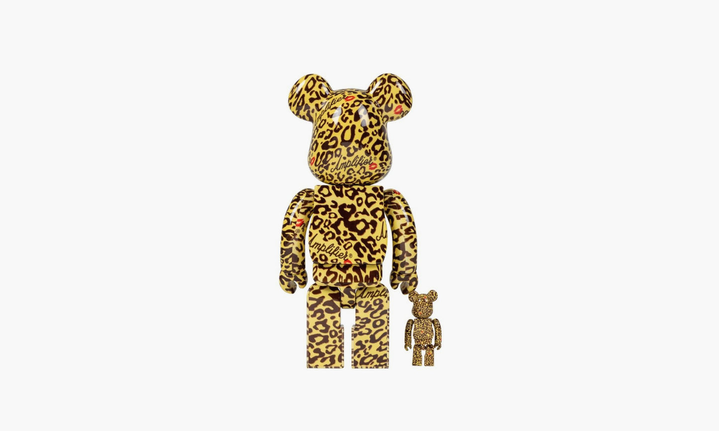 Medicom Toy Bearbrick Amplifier 100% and 400% «Leopard Print» - MEDI0148 | Grailshop