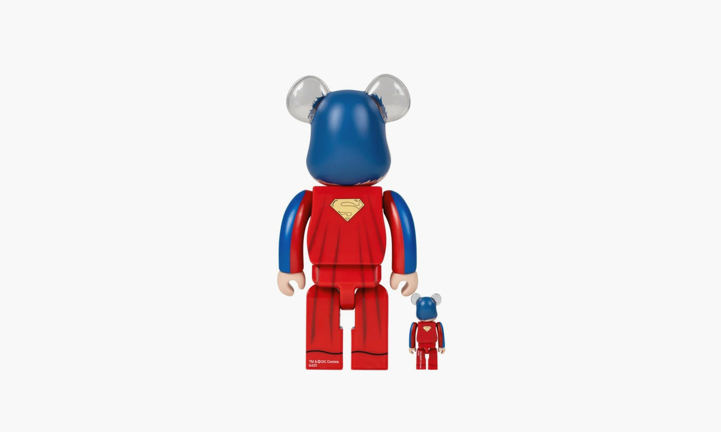 Medicom Toy Bearbrick Superman (Batman: Hush Ver.) 100% and 400% - MEDI0143 | Grailshop
