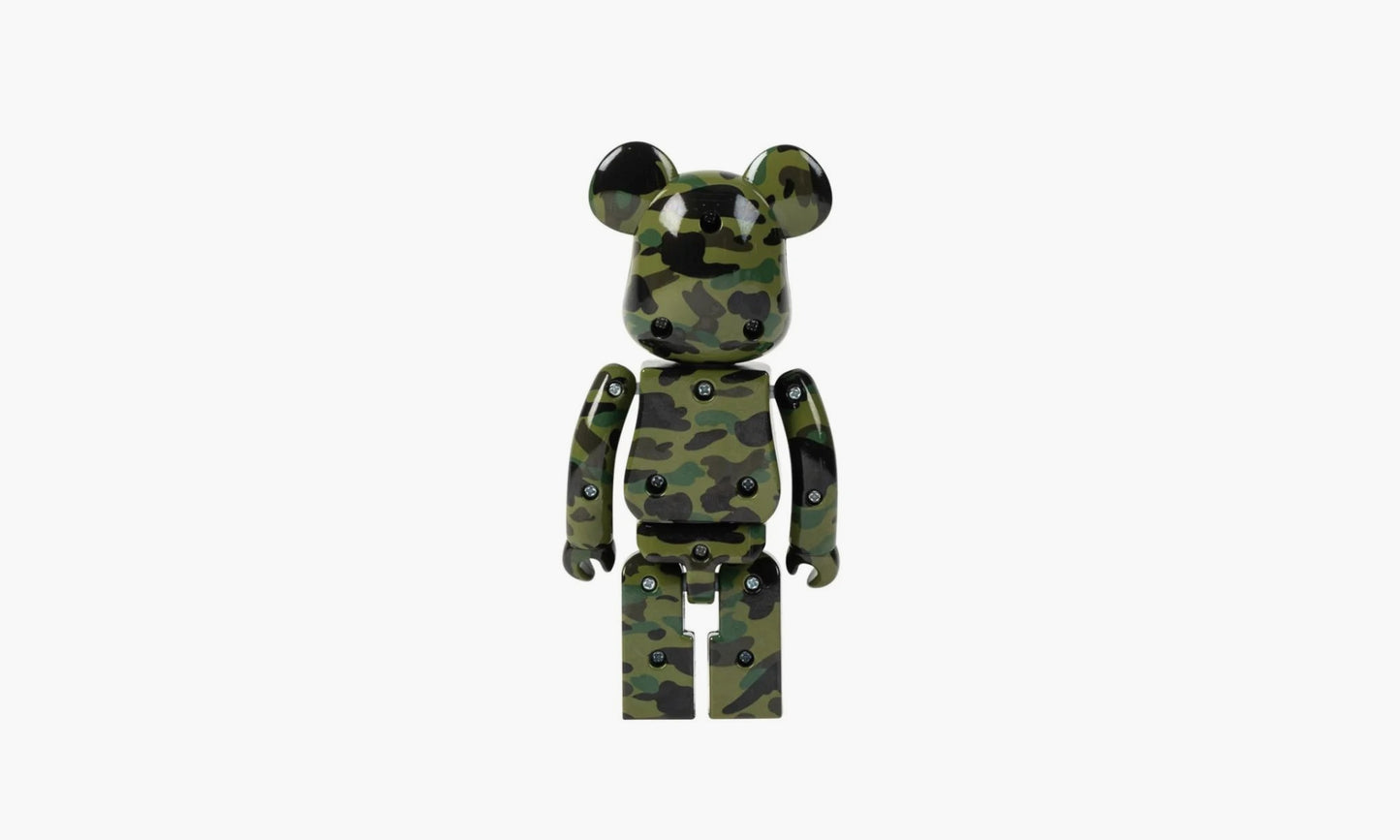 Medicom Toy Bearbrick x BAPE 1st Camo Chogokin 200% «Green» - 4530956600833 | Grailshop