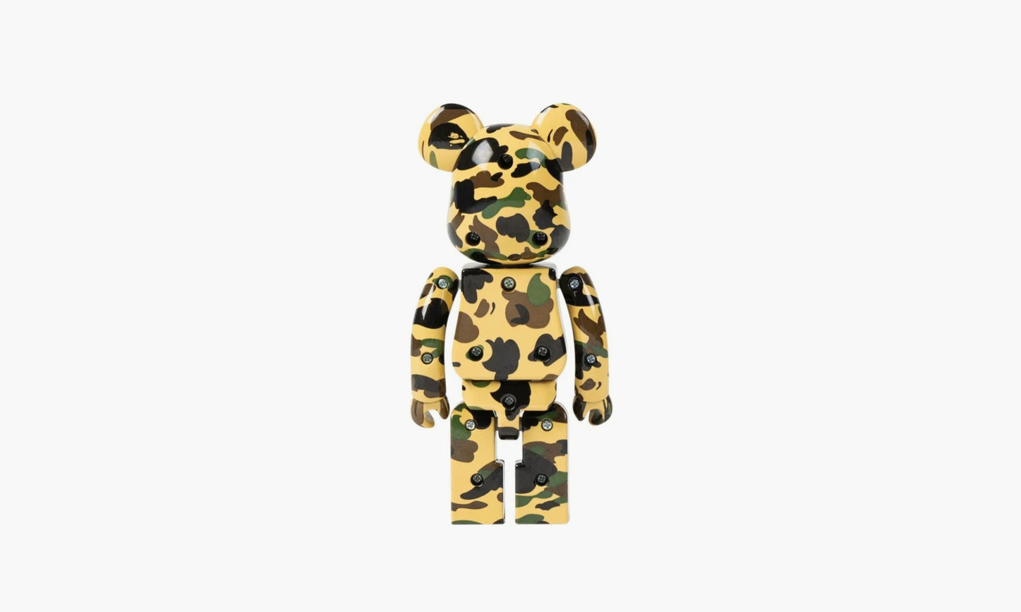 Medicom Toy Bearbrick x BAPE 1st Camo Chogokin 200% «Yellow» - 4530956600840 | Grailshop