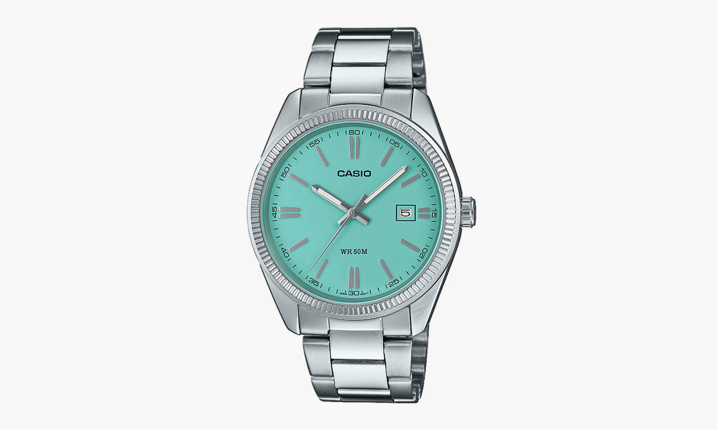 Casio Analog «Tiffany Blue» - MTP1302D 2A2V | Grailshop