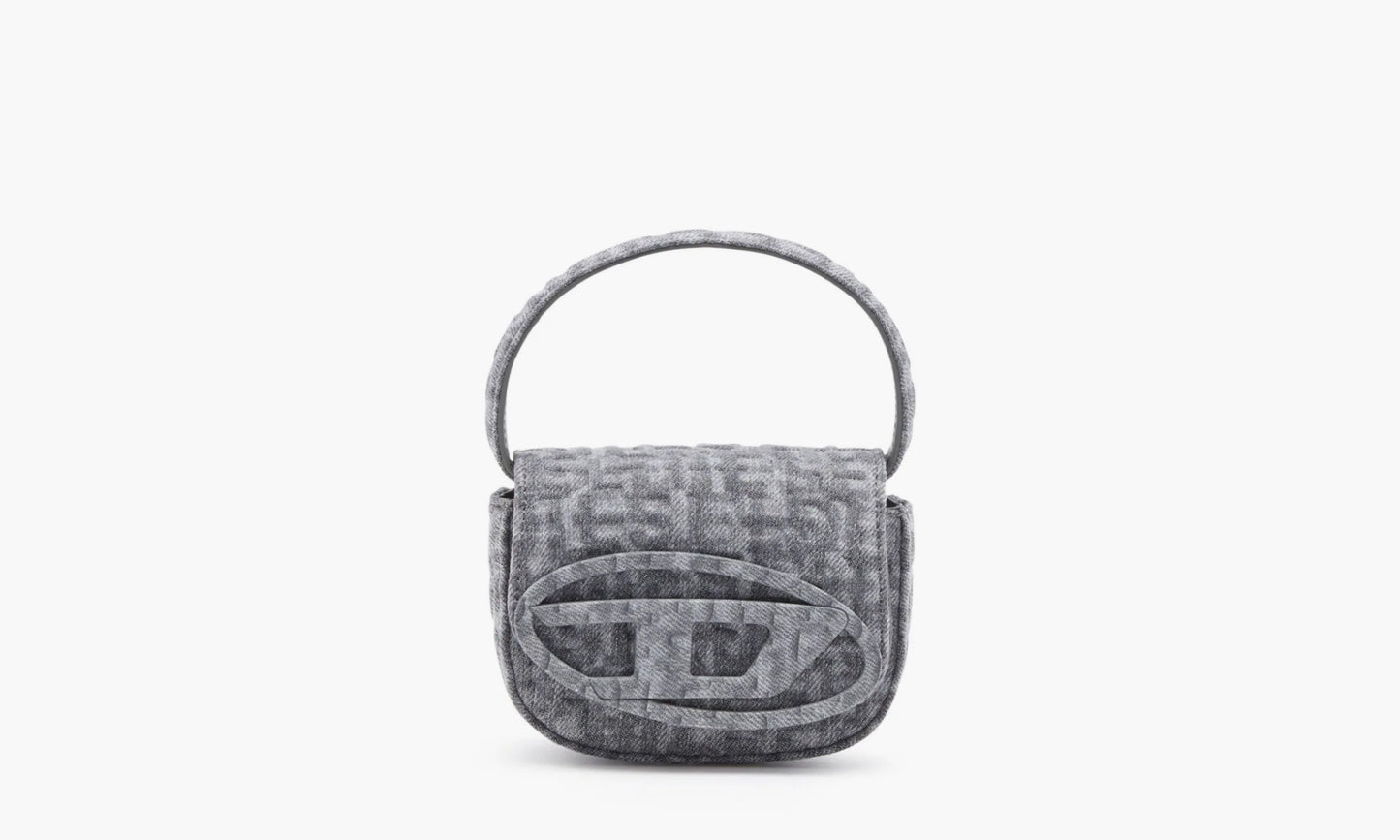 Diesel 1DR Iconic Mini Bag Monogram Denim «Grey» - X08709P5142 | Grailshop