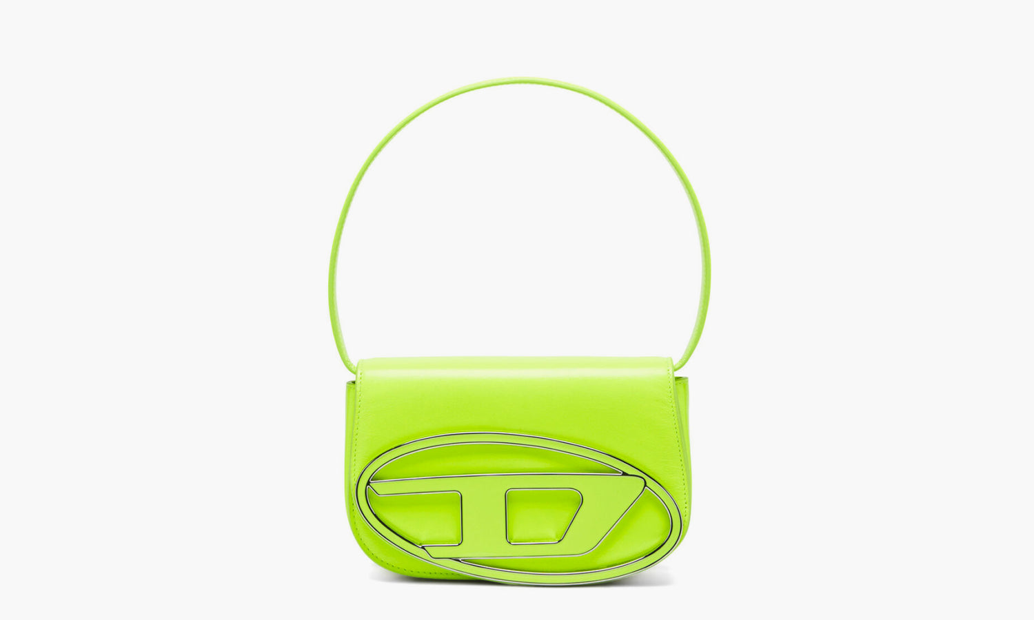 Diesel 1DR Shoulder Bag «Neon Leather Yellow Fluo» - X08396P3139 | Grailshop