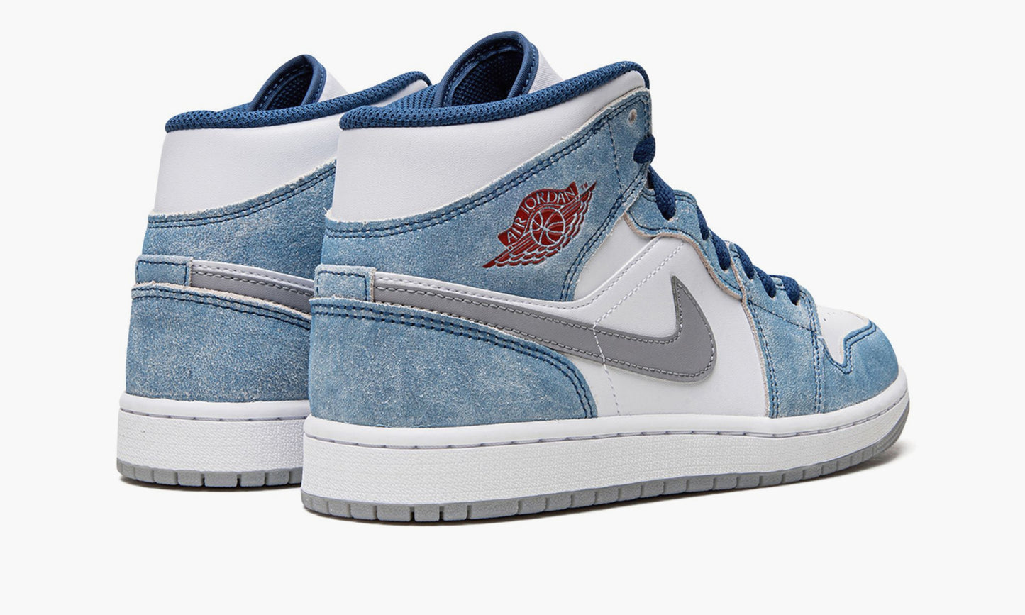Nike Air Jordan 1 Mid «French Blue Fire Red» - DN3706 401 | Grailshop