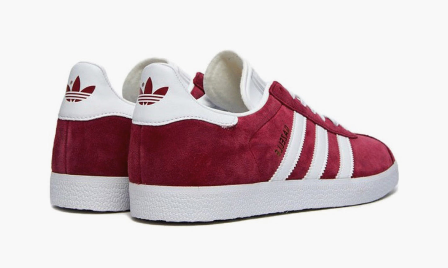 Adidas Gazelle “Collegiate Burgundy White” - B41645 | Grailshop