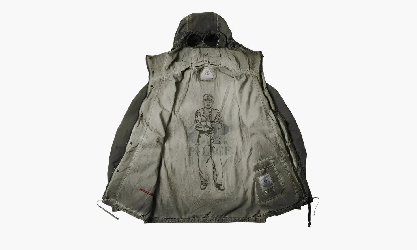 PALACE X C.P. Company Shell Goggle Jacket "black" - P23CPJK003 | Grailshop