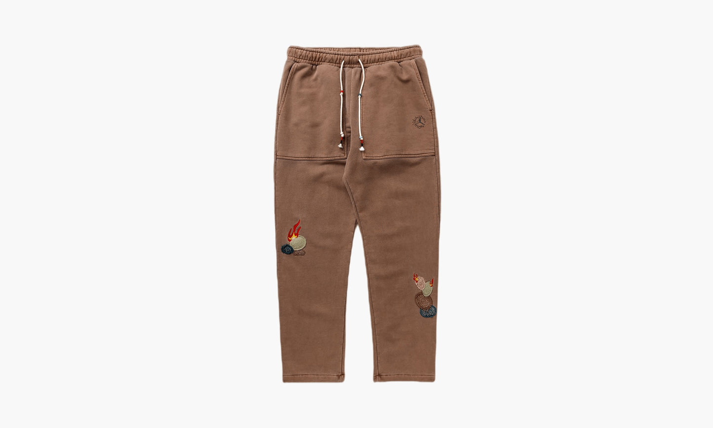 Travis Scott x Jordan Fleece Pants «Archaeo Brown» - DO4098 256 | Grailshop