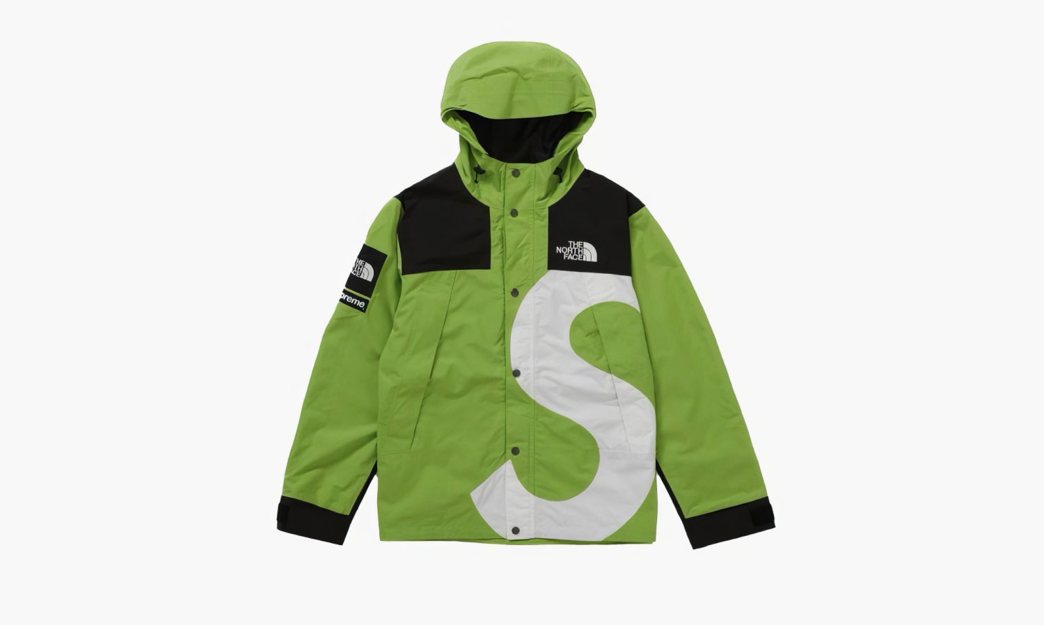 Supreme X Tnf S Logo Mountain Jacket Lime Grailshop