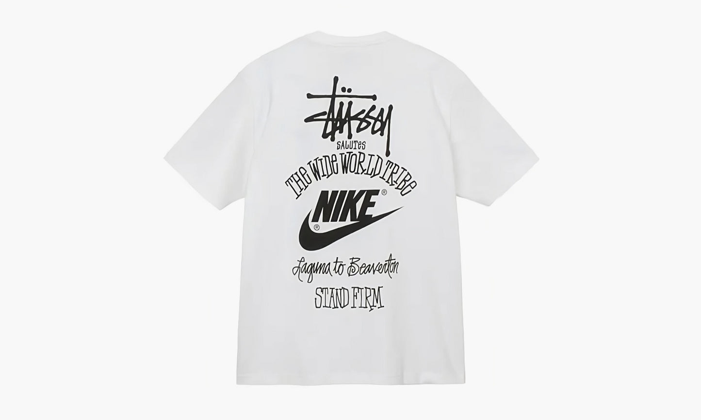 Nike x Stussy The Wide World Tribe T-Shirt “White” - DV1774 100 | Grailshop