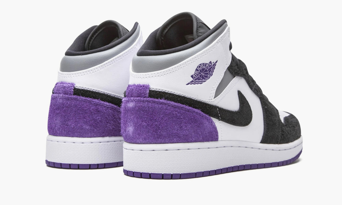 Nike Air Jordan 1 Mid SE GS "Purple" - BQ6931 105 | Grailshop