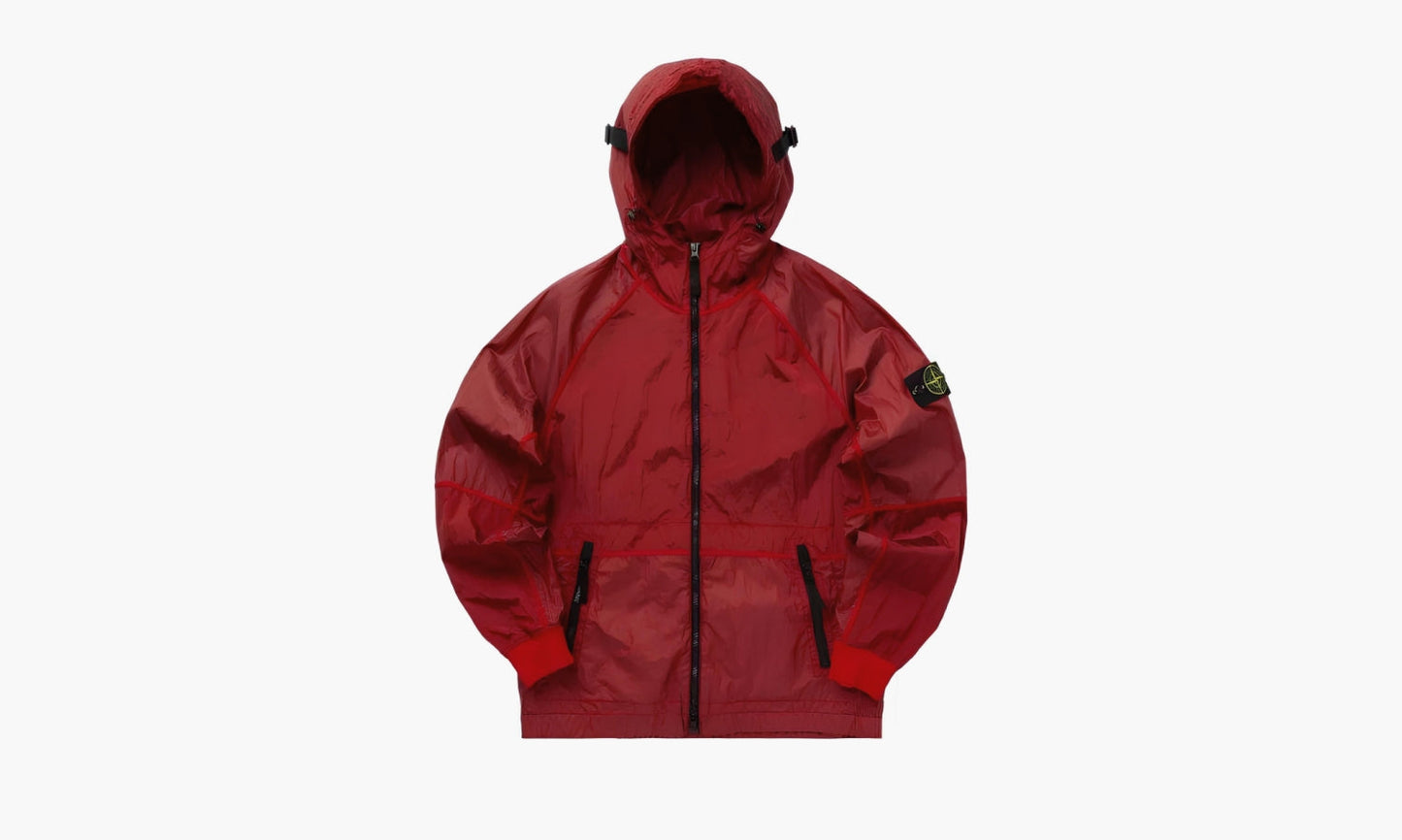 Stone Island Nylon Metal Watro-tc Hooded Jacket "Red" - 801542020-V0010 | Grailshop