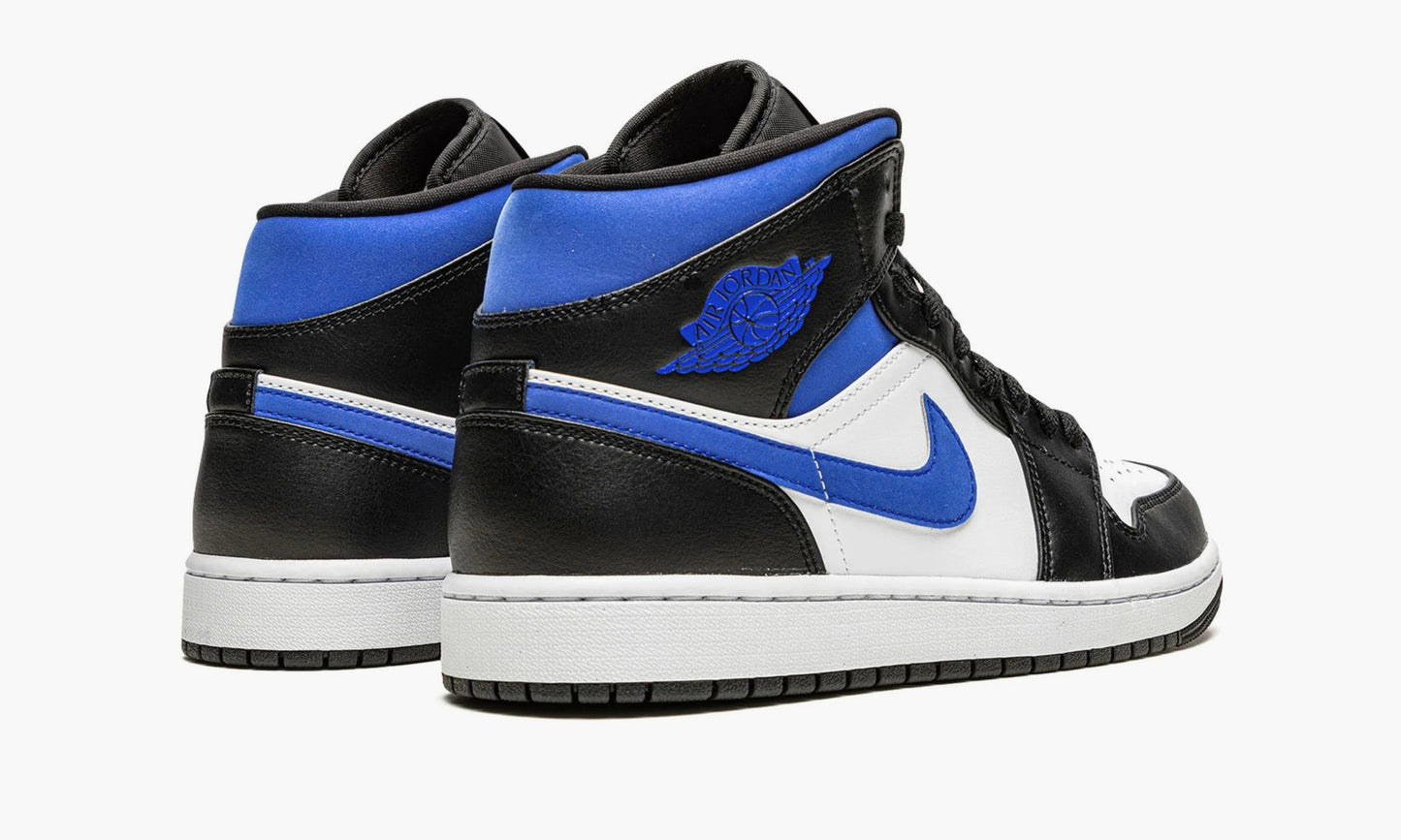 Nike Air Jordan 1 Mid "White Black Royal" - 554724 140 | Grailshop