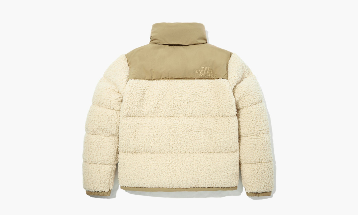 The North Face Sherpa Nuptse Jacket "Bleached Sand and Kelp Tan" - NF0A5A84-11G | Grailshop