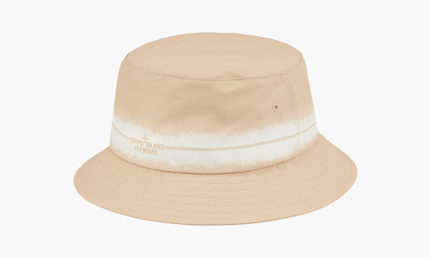 Stone Island X Supreme Stripe Crusher "Tan" - SUP-SS22-773 T | Grailshop