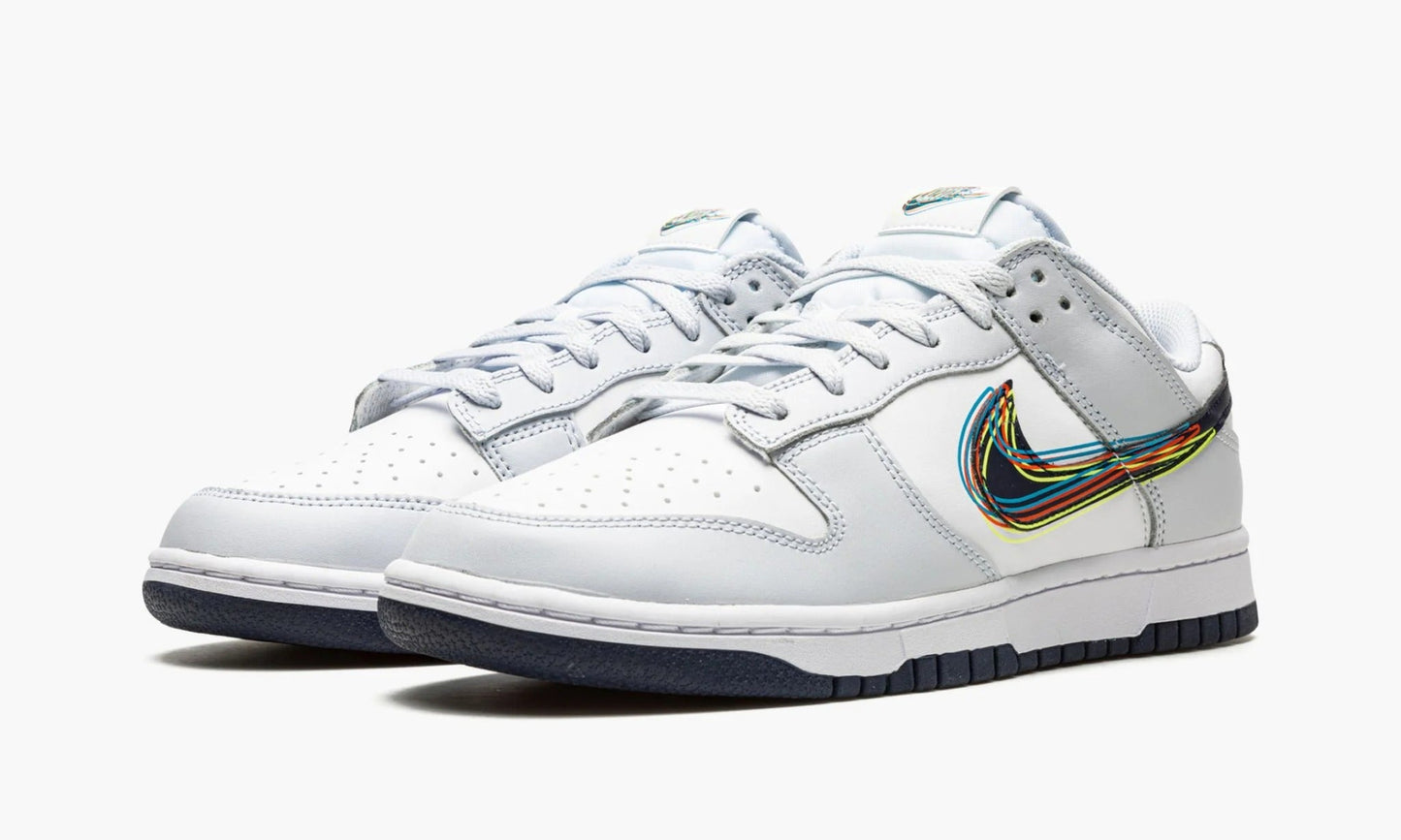 Nike Dunk Low "3D Swoosh" - DV6482 100 | Grailshop