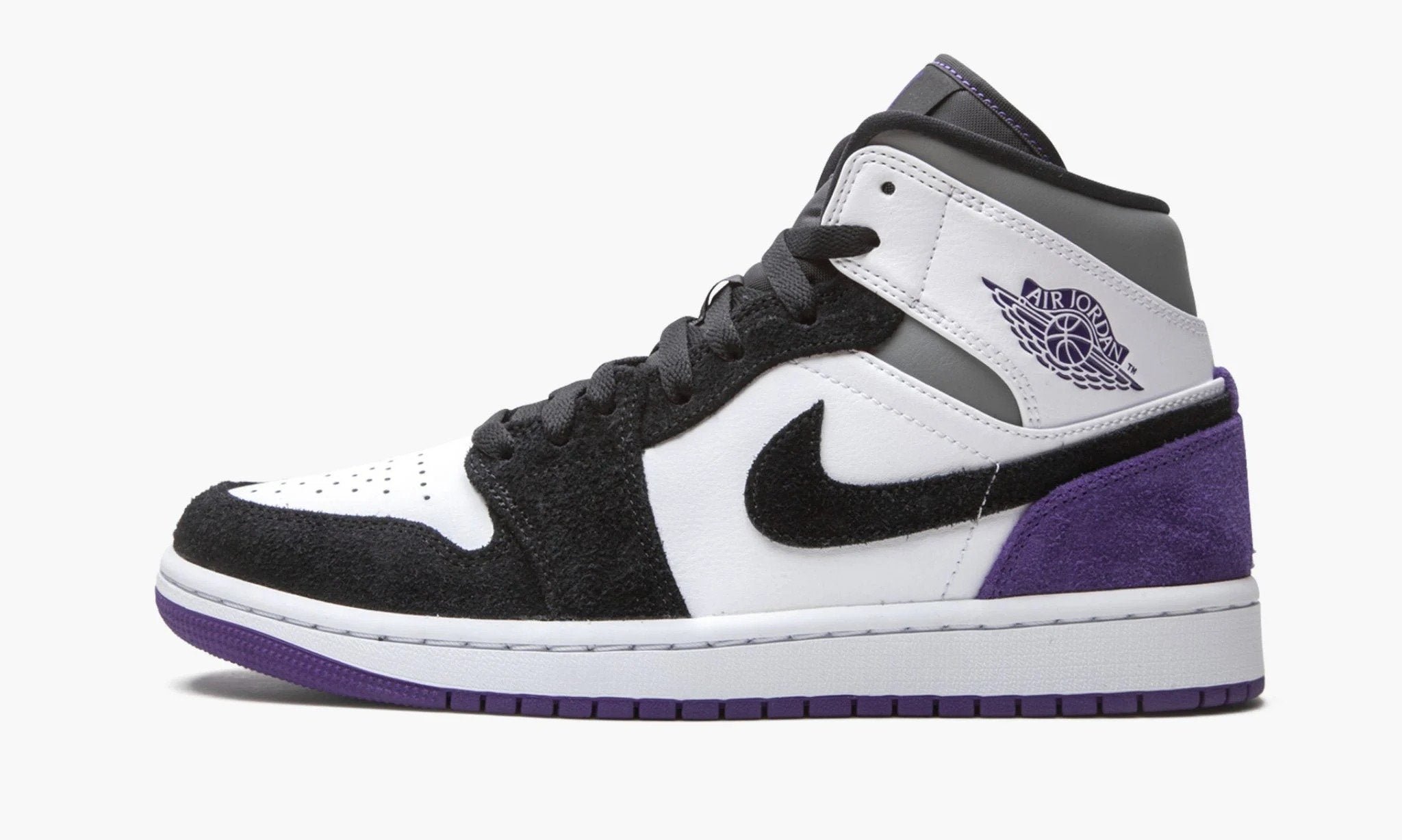 Nike air jordan store purple and black