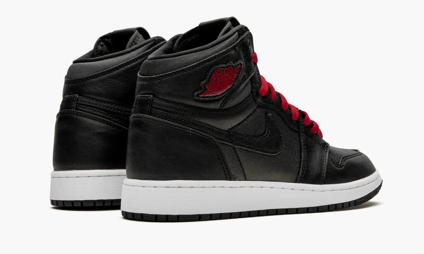 Air Jordan 1 High Retro GS "Black Satin/Gym Red" - 575441 060 | Grailshop