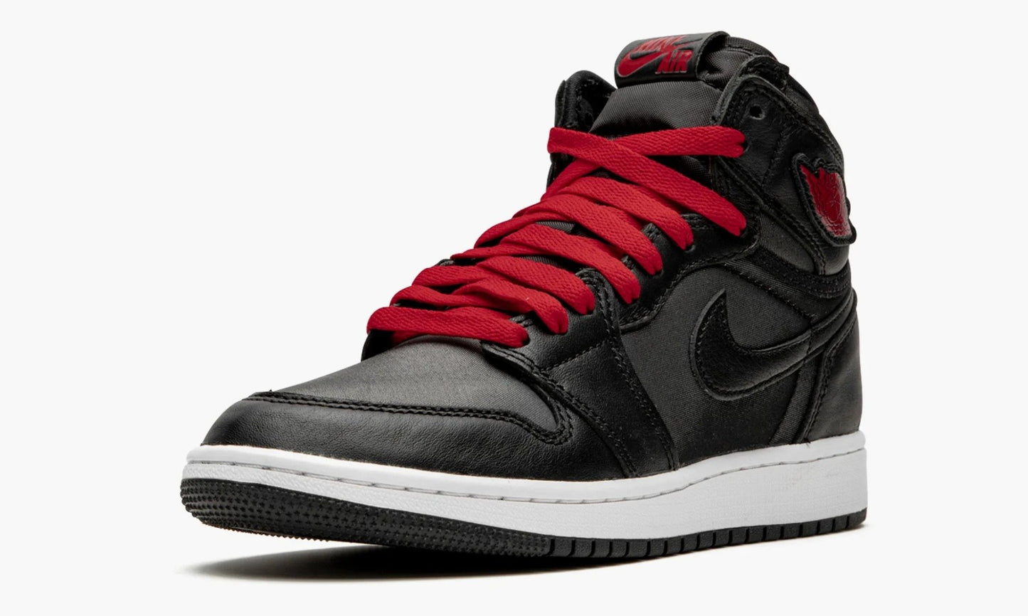 Air Jordan 1 High Retro GS "Black Satin/Gym Red" - 575441 060 | Grailshop