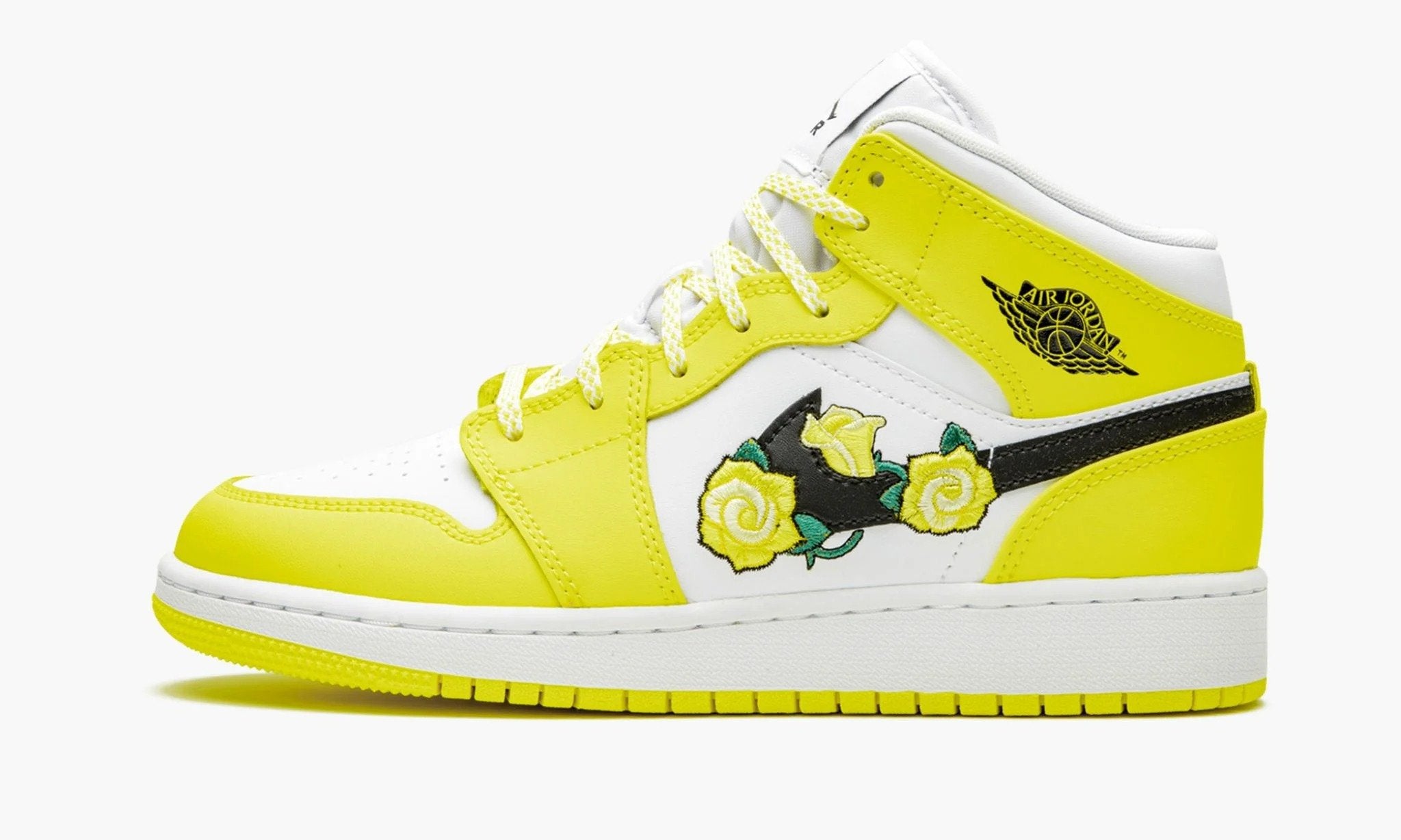 Air jordan sales mid 1 yellow