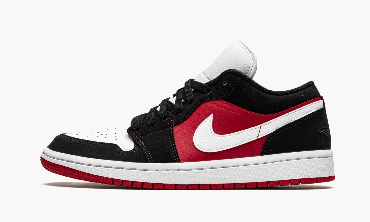 Air Jordan 1 Low WMNS "Black White Gym Red" - DC0774 016 | Grailshop
