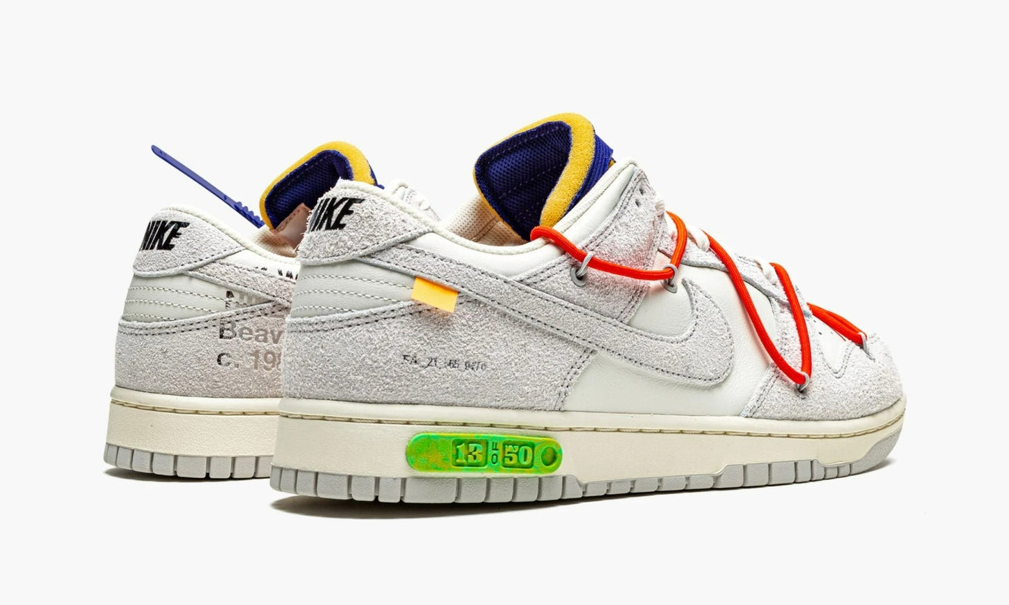 Dunk Low "Off-White - Lot 13" - DJ0950 110 | Grailshop