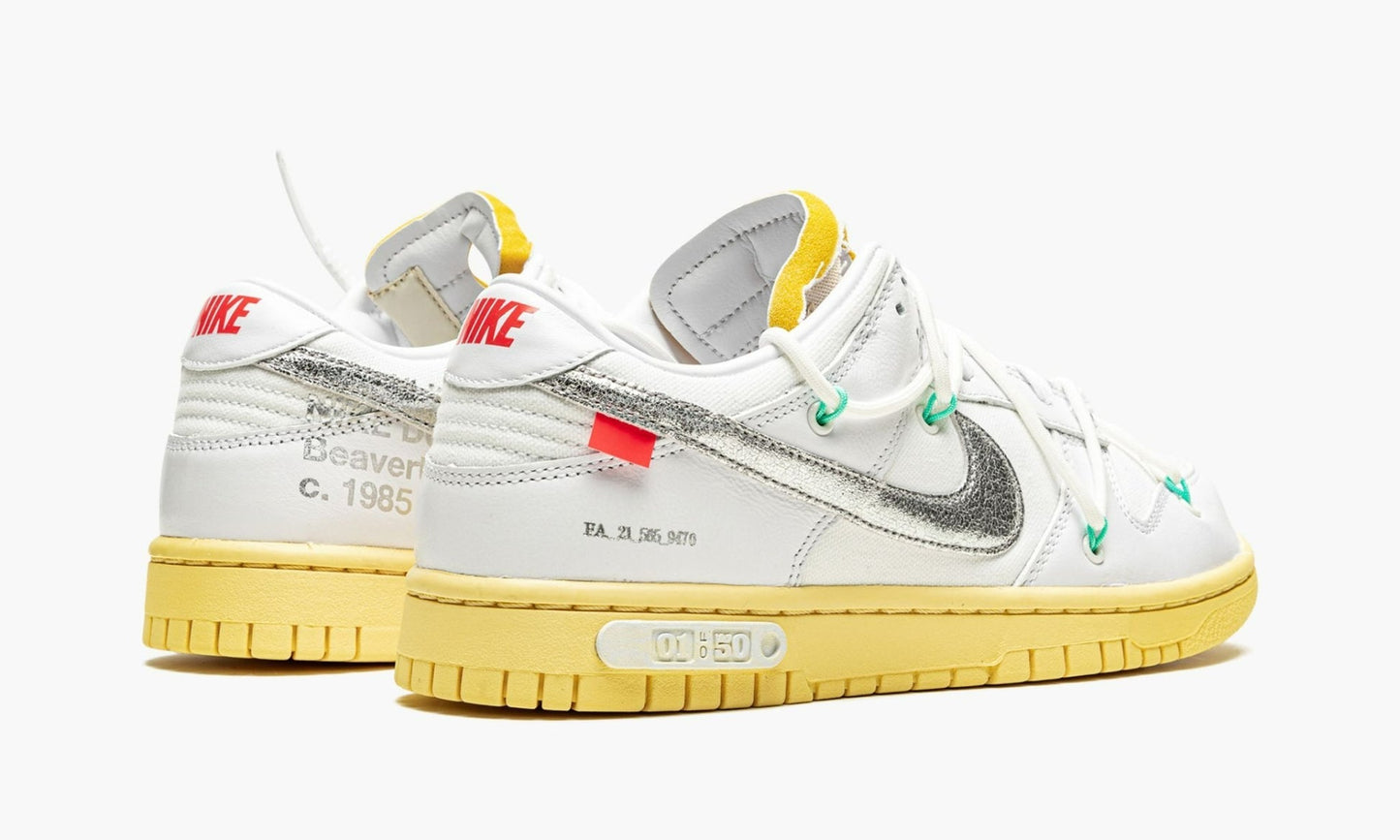 Dunk Low "Off-White - Lot 1" - DM1602 127 | Grailshop
