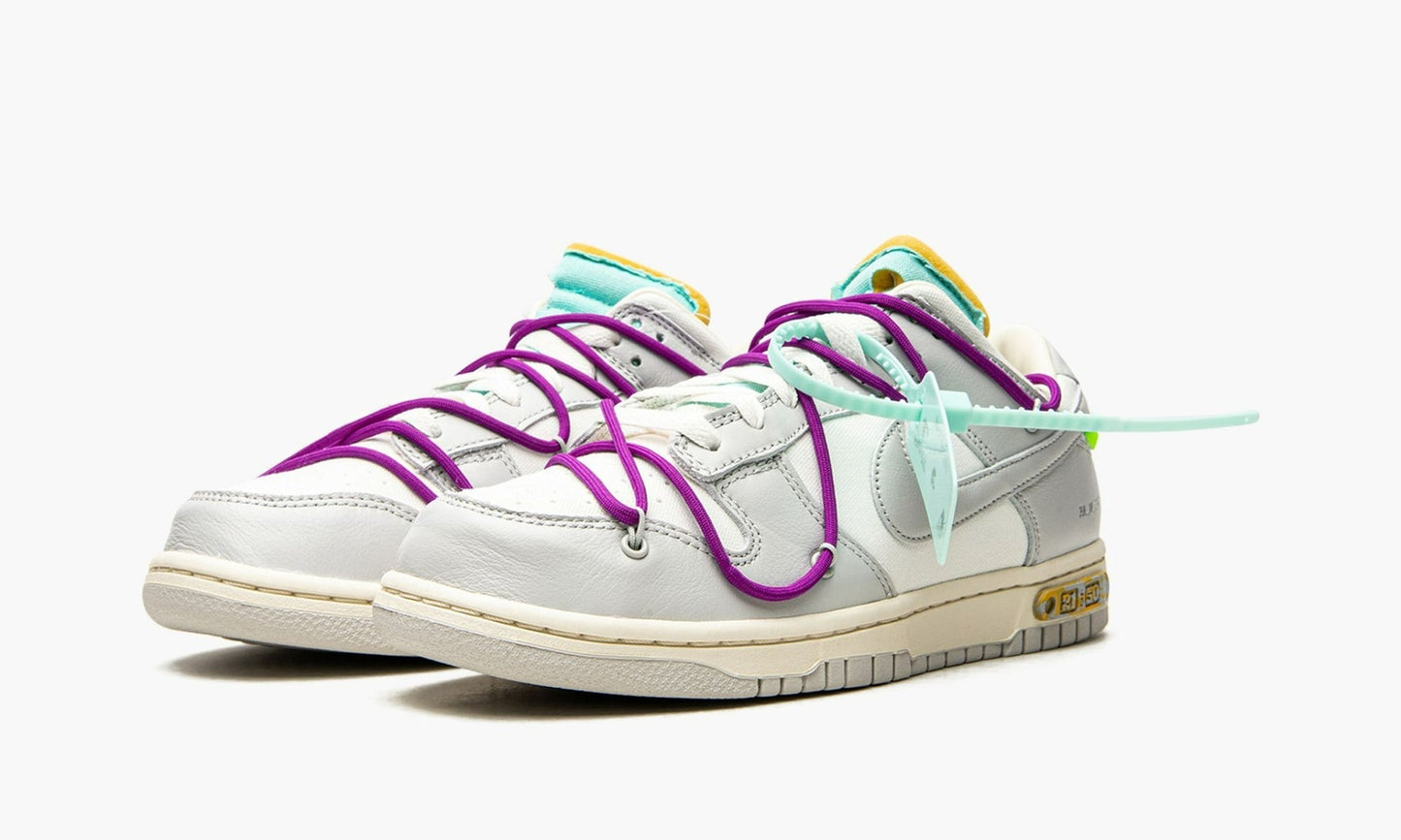 Dunk Low "Off-White - Lot 21" - DM1602 100 | Grailshop