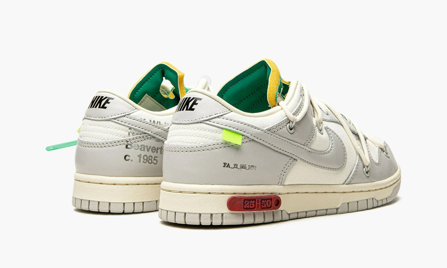 Dunk Low "Off-White - Lot 25" - DM1602 121 | Grailshop