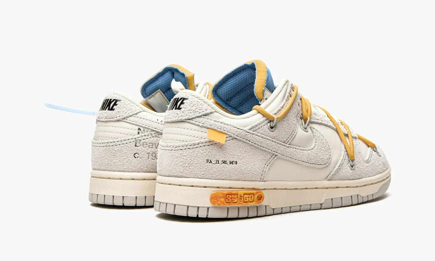 Dunk Low "Off-White - Lot 34" - DJ0950 102 | Grailshop