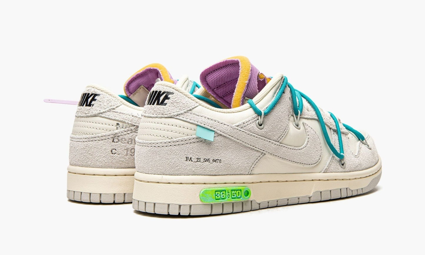 Dunk Low "Off-White - Lot 36" - DJ0950 107 | Grailshop