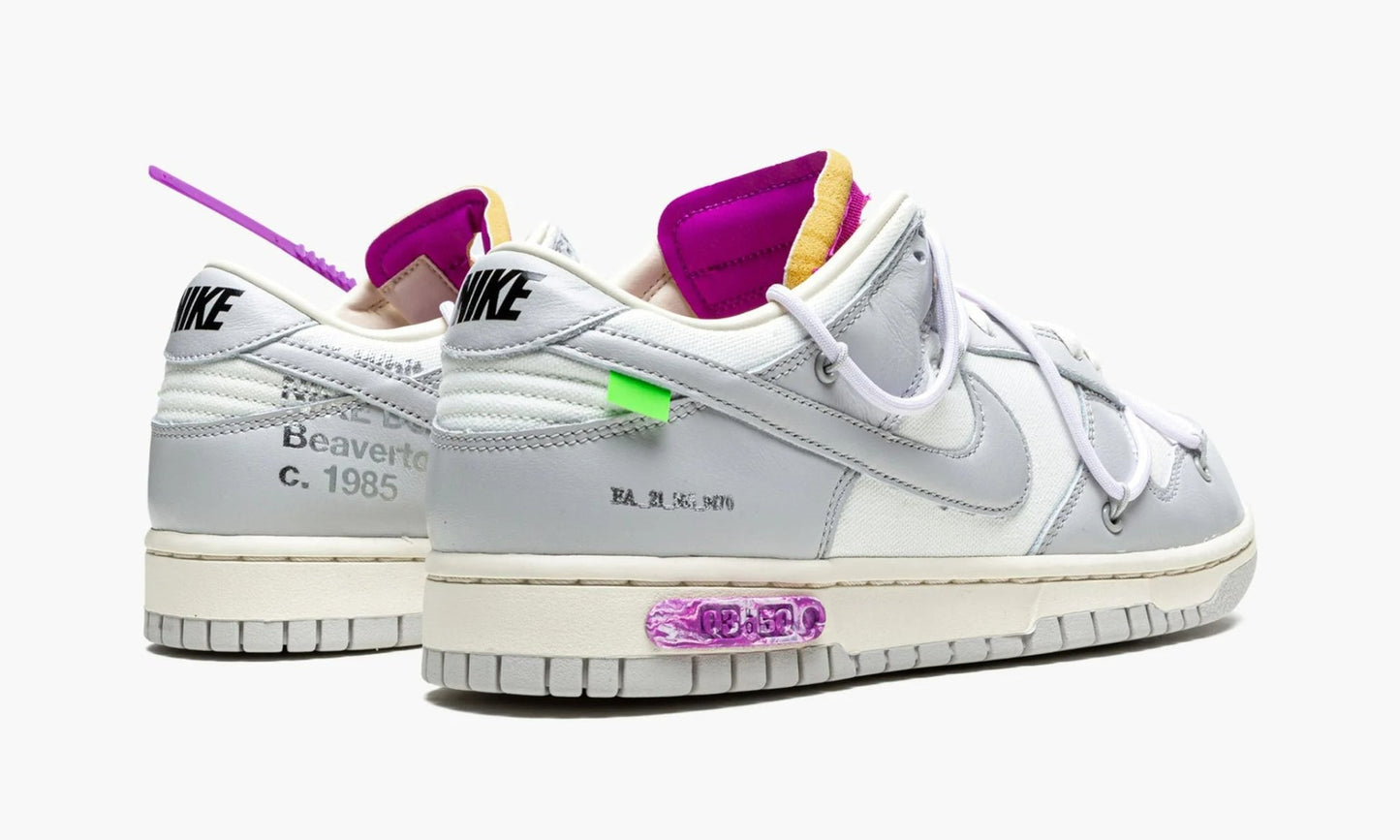 Dunk Low "Off-White - Lot 3" - DM1602 118 | Grailshop