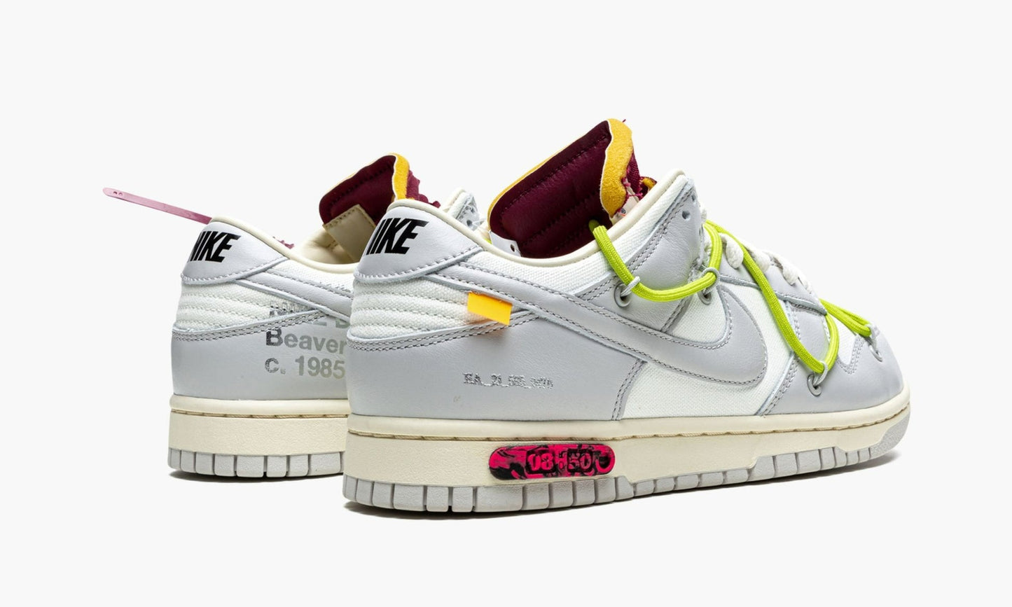 Dunk Low "Off-White - Lot 8" - DM1602 106 | Grailshop