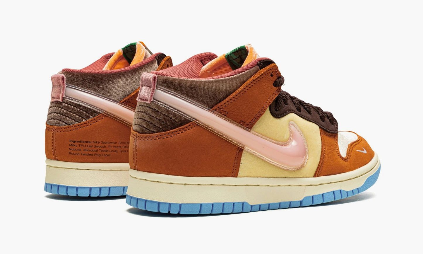 Nike Dunk Mid "Social Status Free Lunch Chocolate Milk" - DJ1173 700 | Grailshop