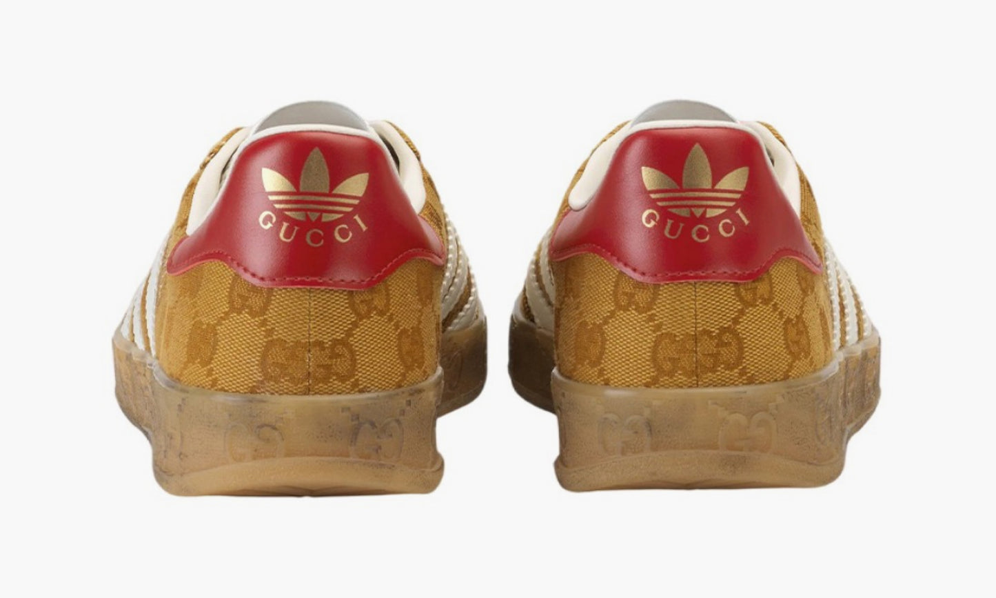 Adidas x Gucci Gazelle "Original GG Beige Brown" - HQ8850 | Grailshop